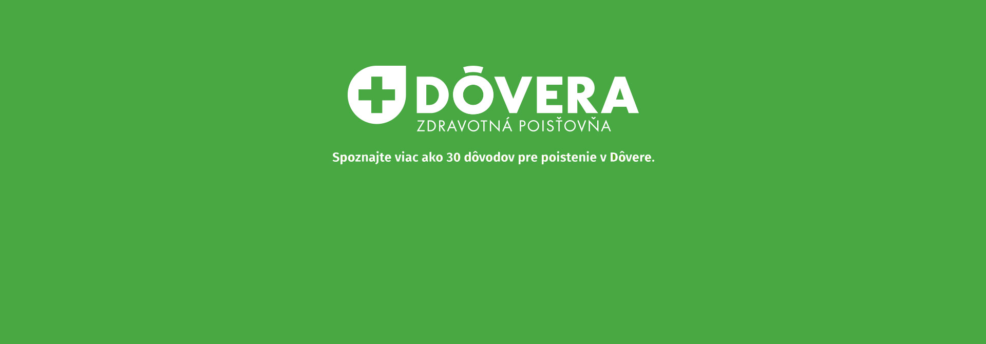 Benefitný systém s poisťovňou Dôvera